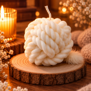 Wollzauber – Die kuschelige Strickknäuel-Kerze