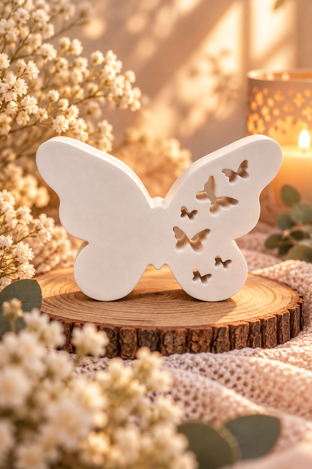 Schmetterling mit schlichtem und zeitlosem Design